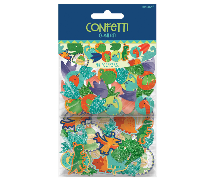 Dinomite Birthday Confetti