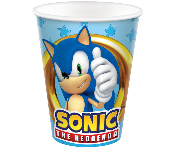 Sonic Paper Cups 9oz 8ct