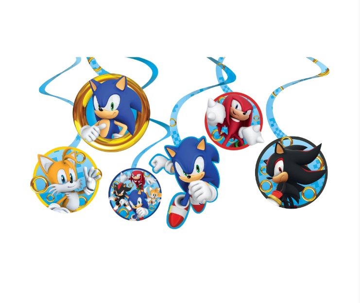 Sonic Spiral Decor Kit 12ct