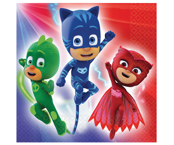 PJ Masks Luncheon Napkins 16ct