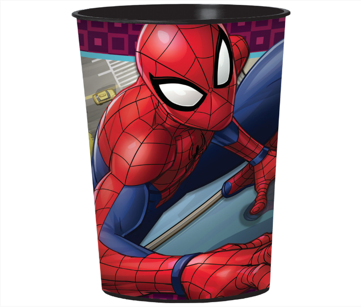 Spiderman Plastic Favor Cup 16oz