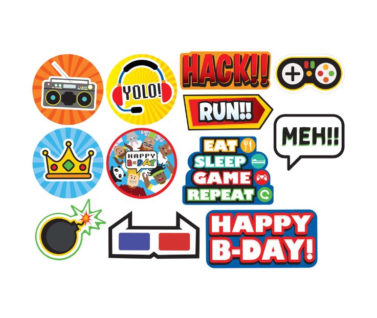 Party Town Cutouts 12ct