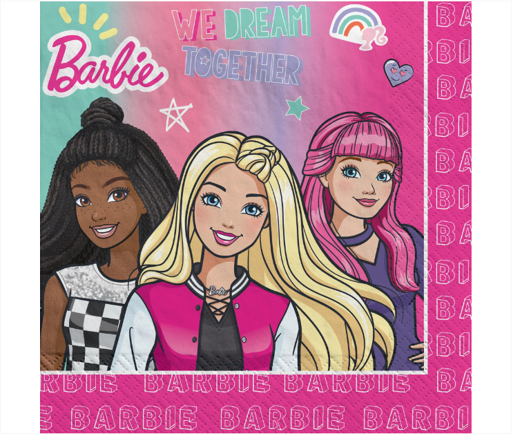 Barbie Dream Luncheon Napkins 16ct