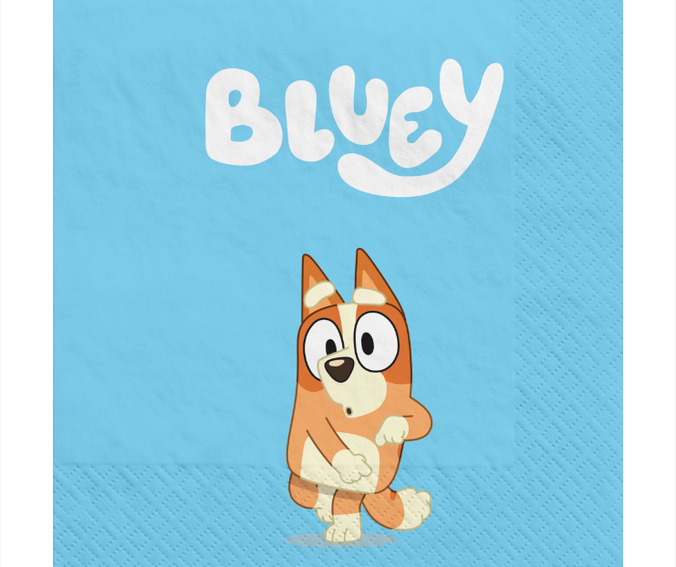 Bluey Beverage Napkins 16ct