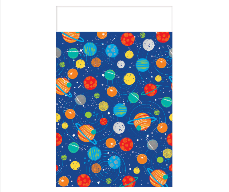 Blast Off Plastic Tablecover