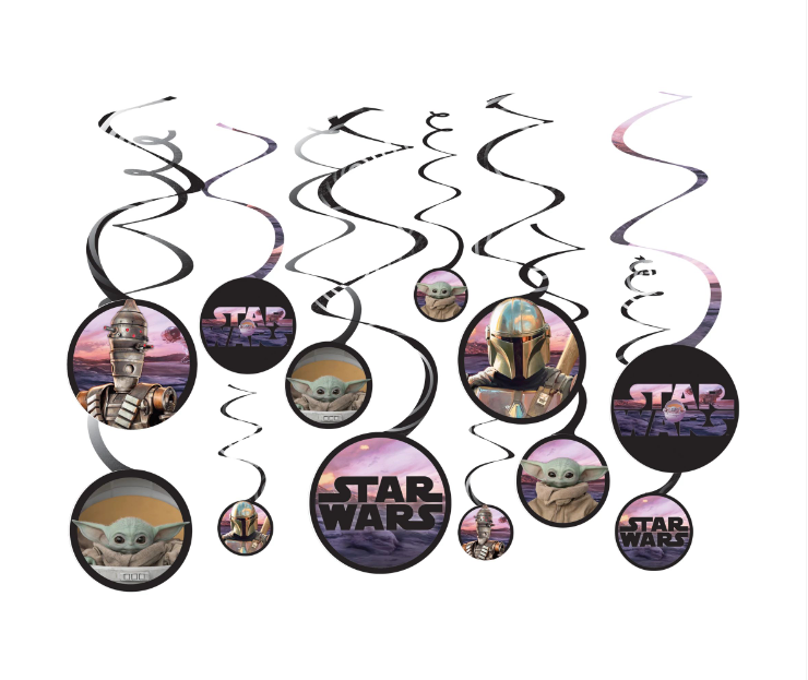 Mandalorian Spiral Decor Set 12pk