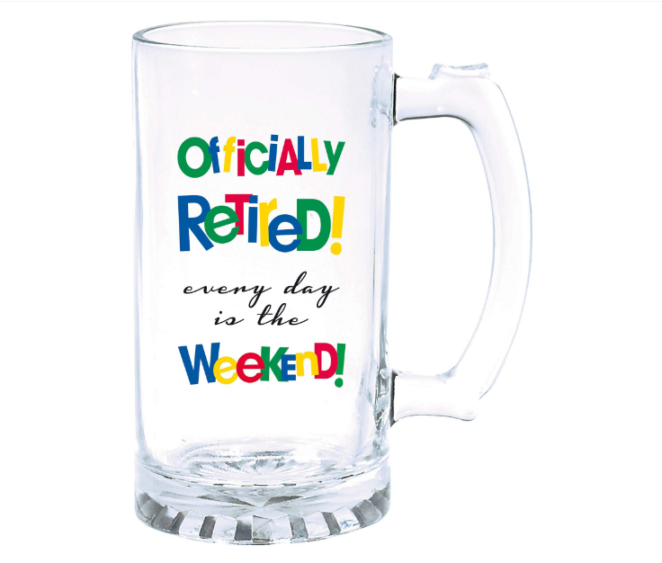 Officially Retired Tankard 15oz