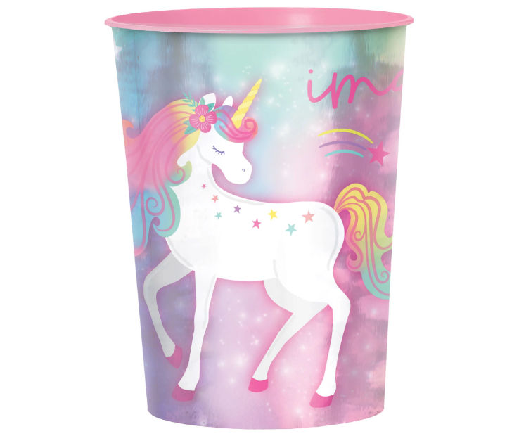 Enchanted Unicorn Favor Cup 16oz