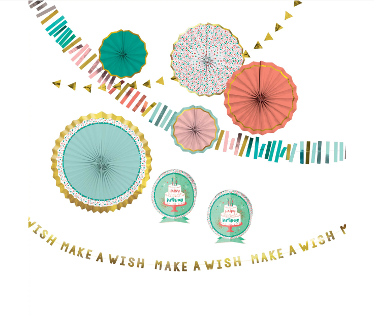 Happy Cake Day Room Decor Kit