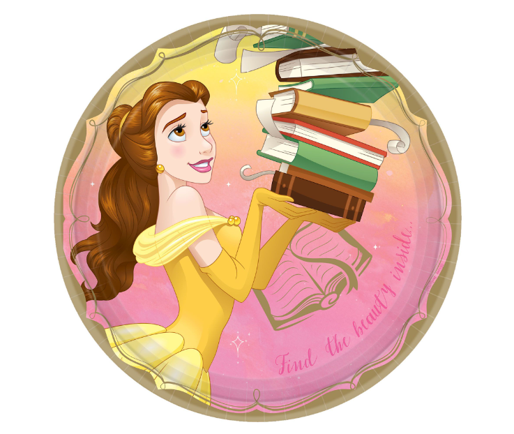 Belle 9" Paper Plates 8ct