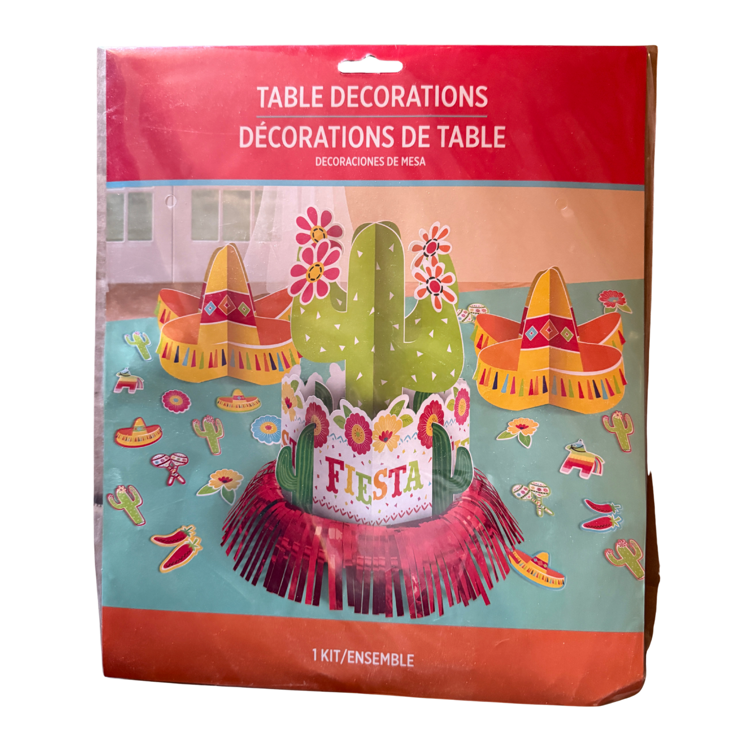 Fiesta Party Table Decoration Centerpiece Kit