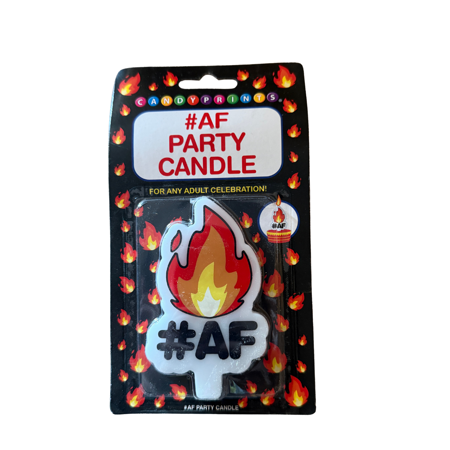 #AF Party Candle – Adult Birthday Cake Candle