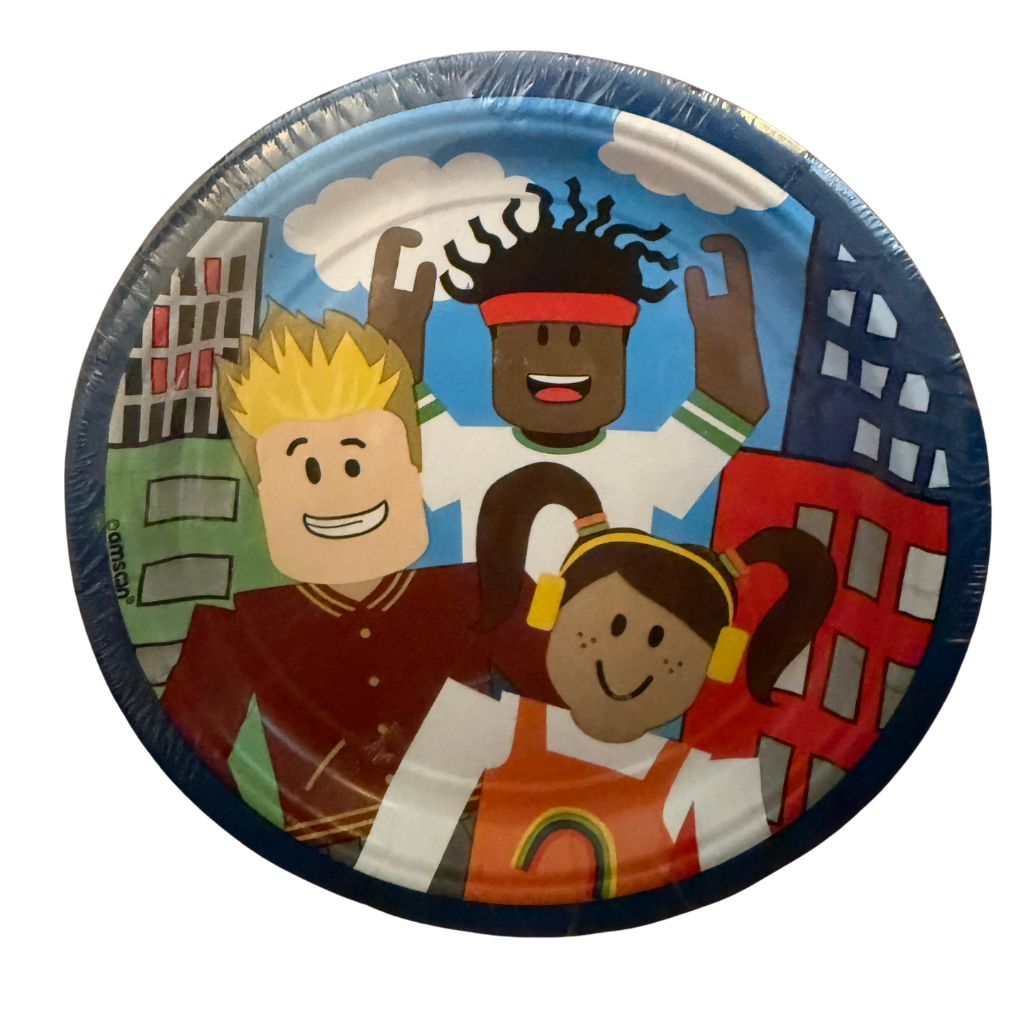 Gaming Party Dessert Plates – 8 Count