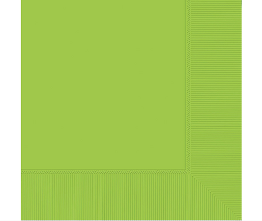 Beverage Napkins - Kiwi Green 40ct