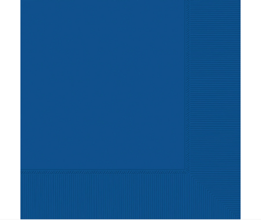 Luncheon Napkins - Bright Royal Blue 40ct