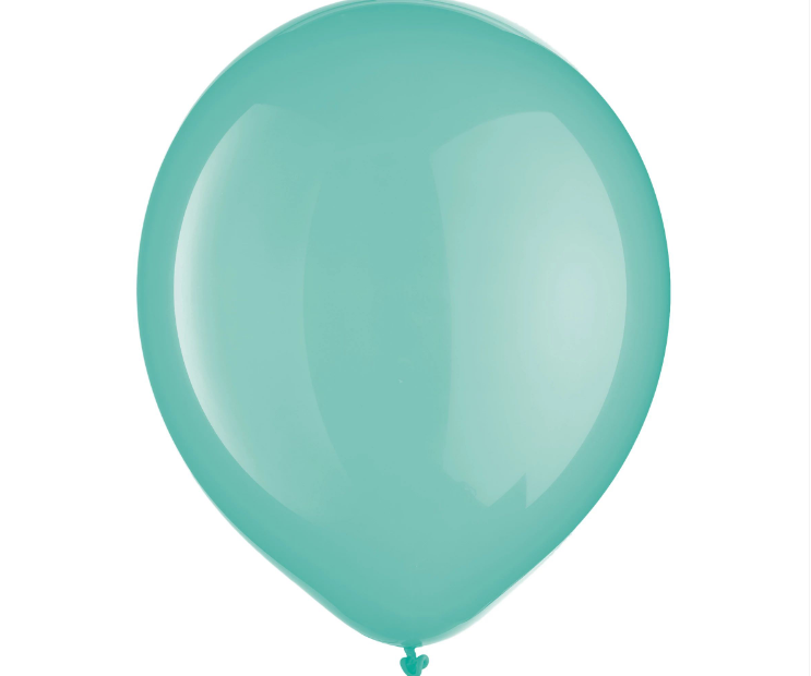 72ct Robin's Egg Blue Latex Balloons