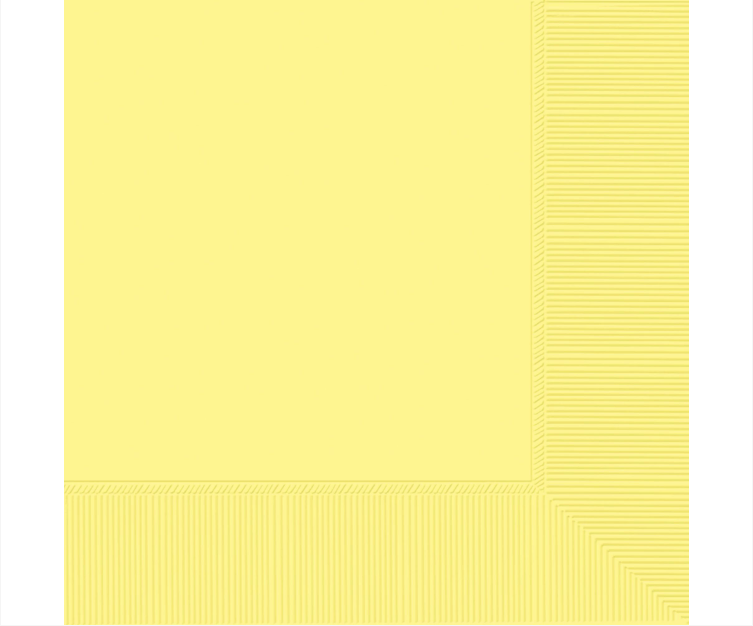 Luncheon Napkins - Light Yellow 40ct