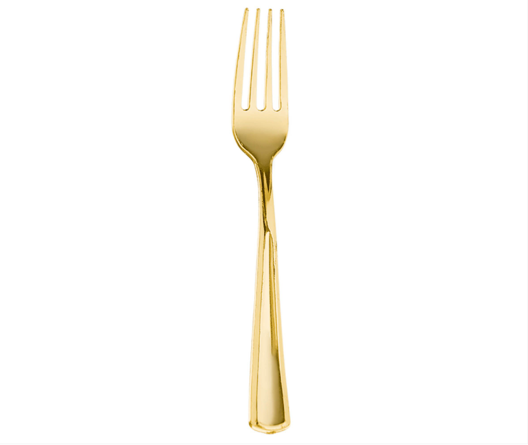 32ct Premium Gold Forks