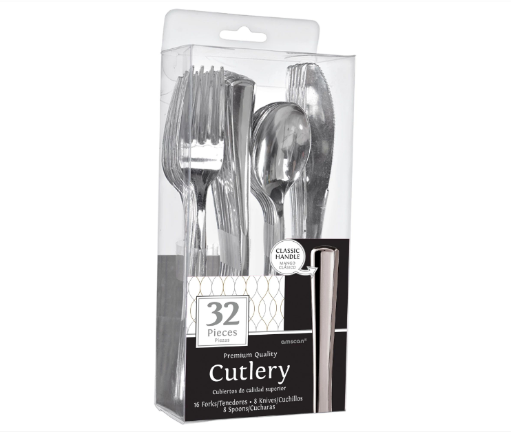 Assorted Premium Silver Cutlery