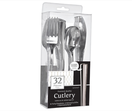 Assorted Premium Silver Cutlery