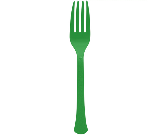 Boxed Forks Festive Green 20ct