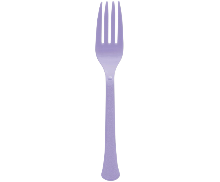 Boxed Forks - Lavender 20ct