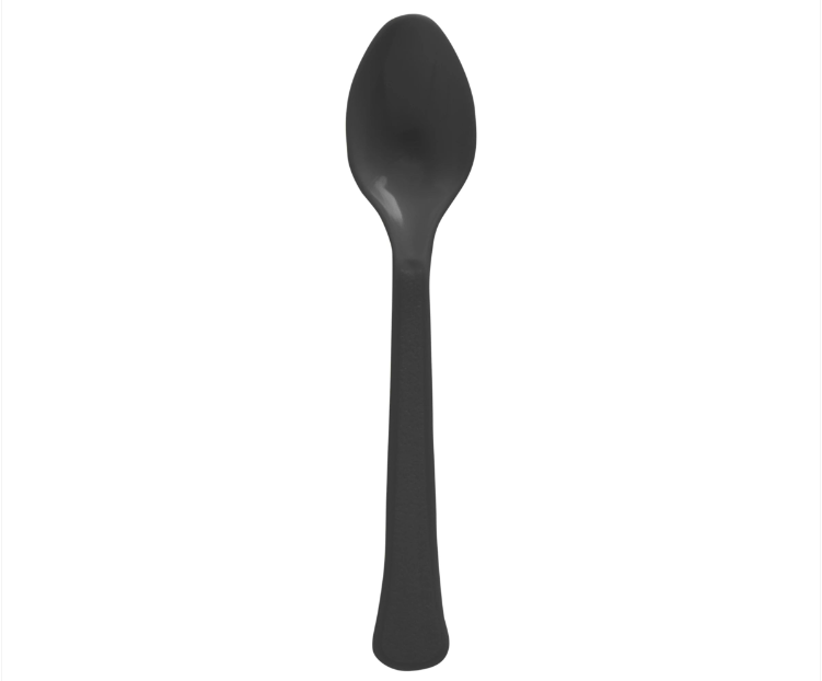Boxed Black Spoons 20ct