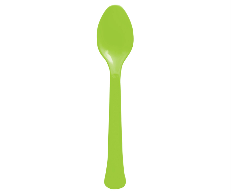 Boxed Spoons - Kiwi Green 20ct