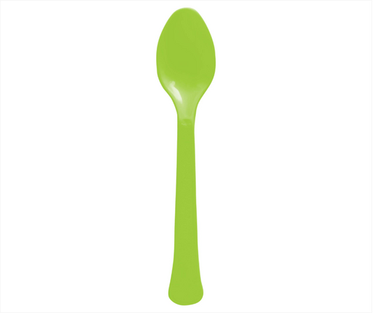 Boxed Spoons - Kiwi Green 20ct