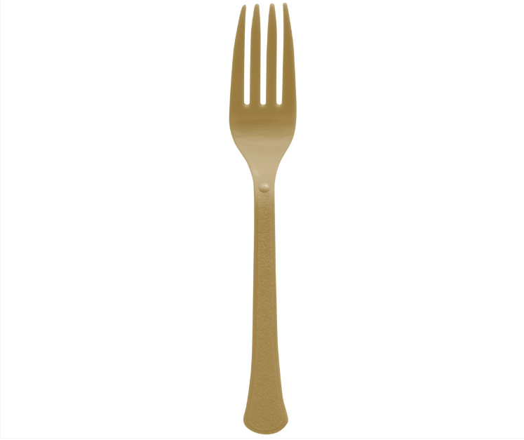 Boxed Gold Forks 20ct