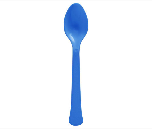 Boxed Spoons - Bright Royal Blue 20ct