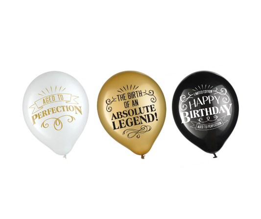 Better With Age Latex Balloons 15ct