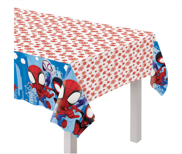 Spidey and Friends Plastic Tablecover