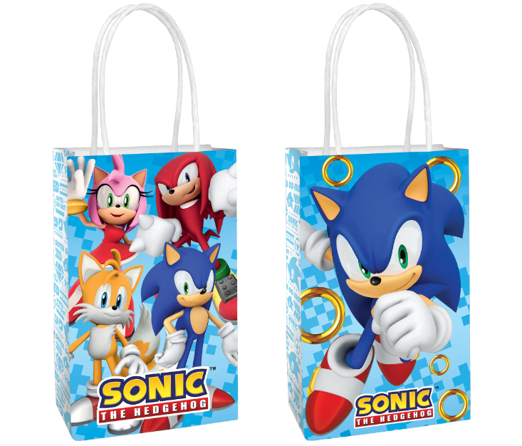 Sonic Paper Kraft Bags 8ct