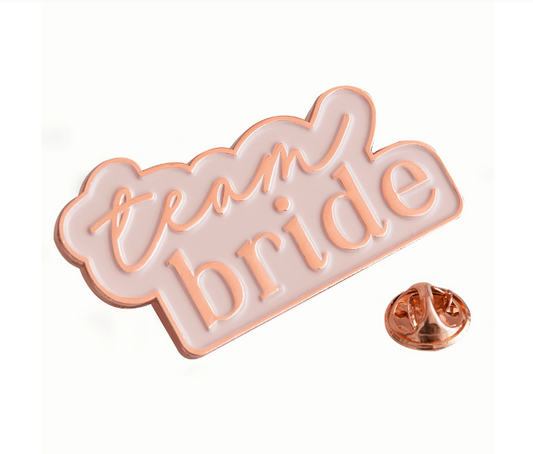 "Team Bride" Enamel Pin