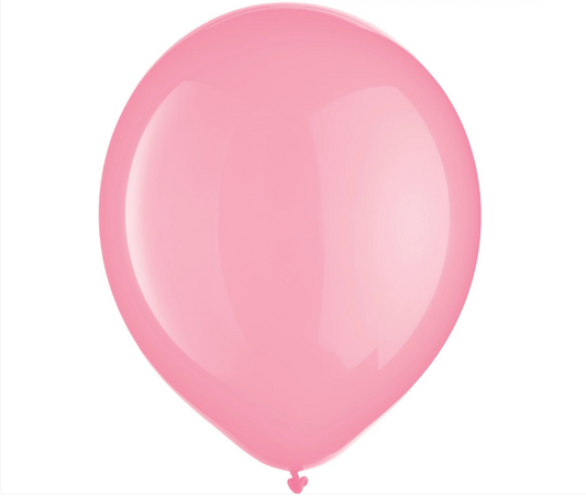 72ct Petal Pink Latex Balloons