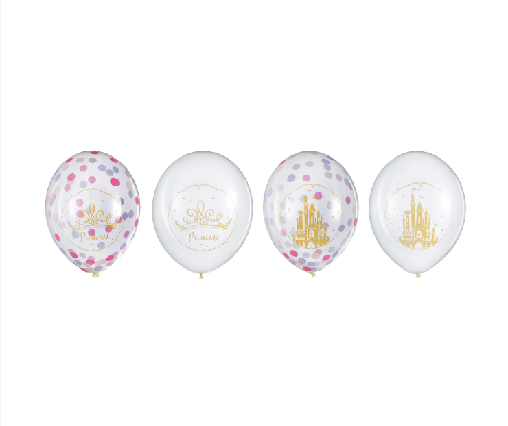 Disney Princess Latex Balloons 6ct