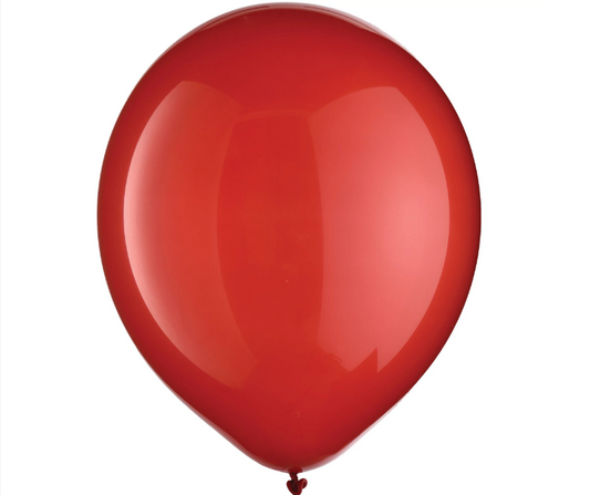 72ct Ruby Red Latex Balloons