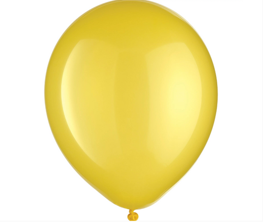 72ct Sunshine Yellow Latex Balloons