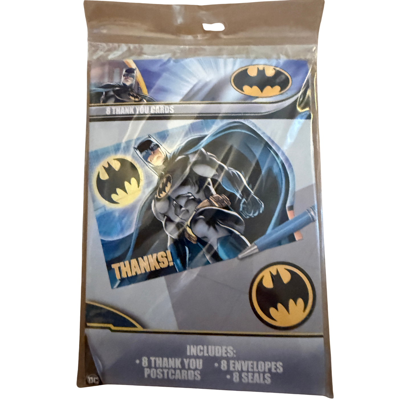 Batman Batman Thank You Cards – 8 Count Pack