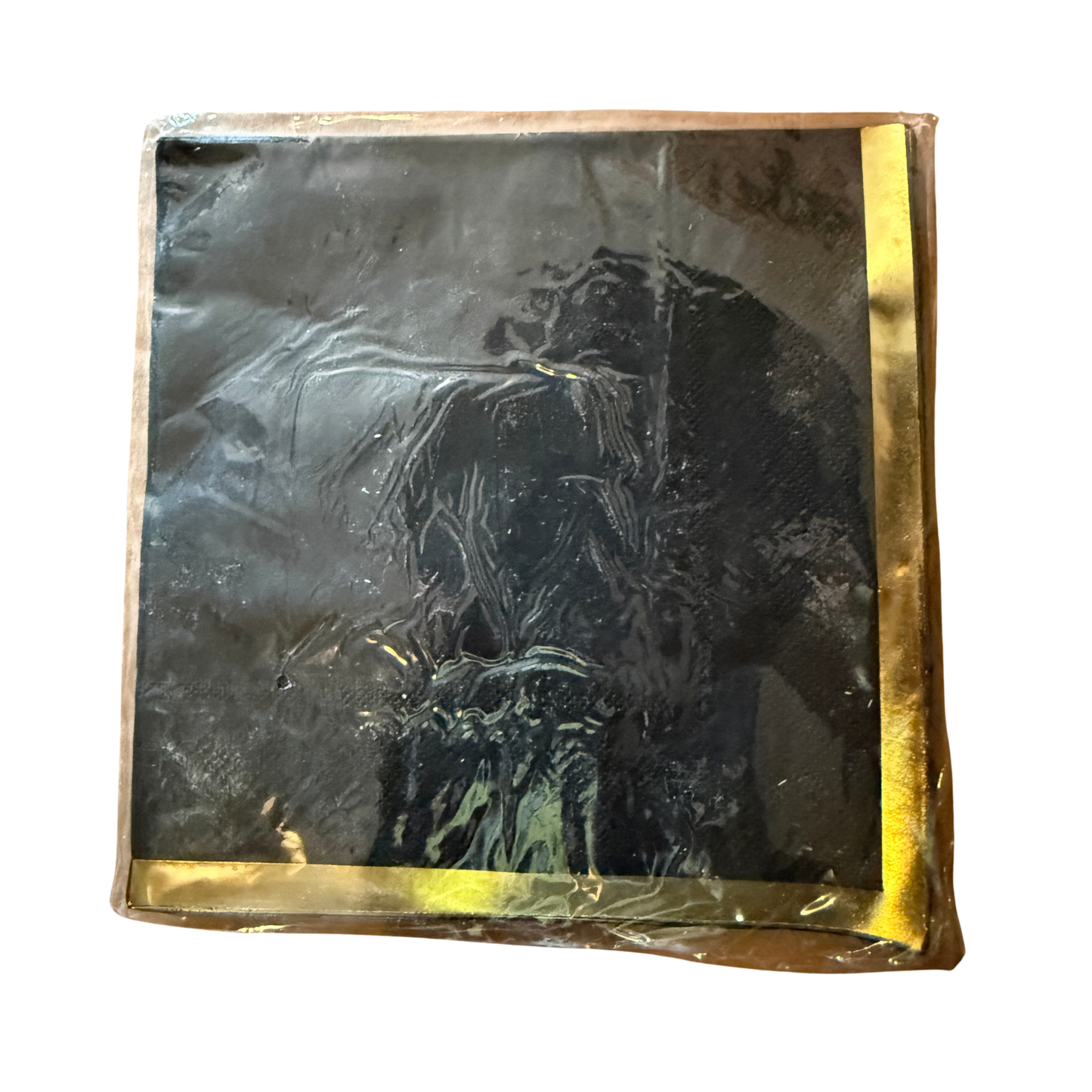 Elegant Black & Gold Dinner Napkins
