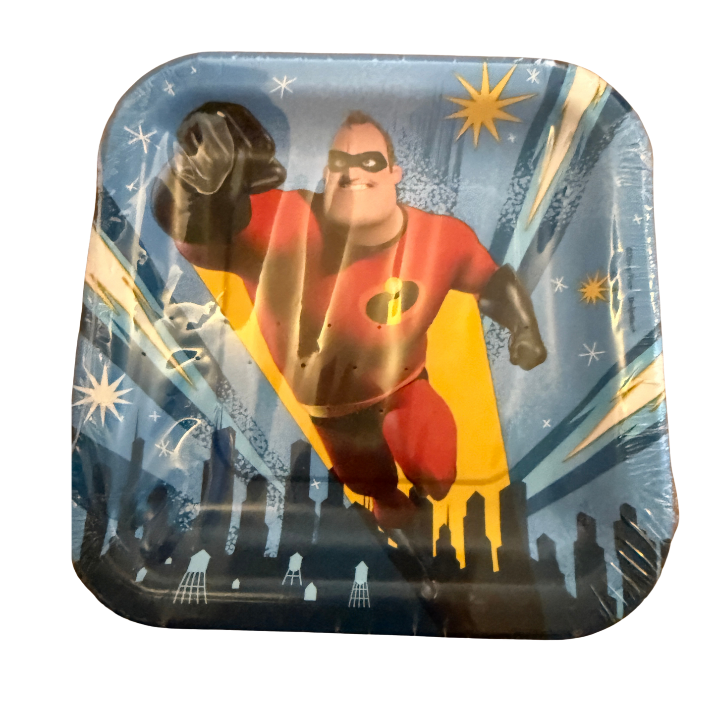 Incredibles 2 Incredibles Square Dessert Plates – 8 Count
